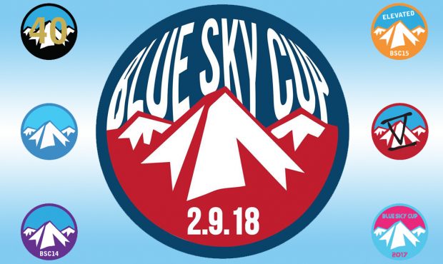 The Blue Sky Cup 2018 logo....