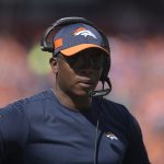 Denver Broncos head coach Vance Joseph on the sidelines during the first quarter on Sunday, September 9 at Broncos Stadium at Mile High. The Denver Broncos hosted the Seattle Seahawks in the first game of the season. (Photo by Eric Lutzens/The Denver Post via Getty Images)