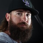  Charlie Blackmon #19 of the Colorado Rockies poses for a portrait during photo day at Salt River Fields at Talking Stick on February 23, 2017 in Scottsdale, Arizona.  (Photo by Chris Coduto/Getty Images)
