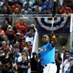 Miguel Sano #22 of the Minnesota Twins competes in the T-Mobile Home Run Derby at Marlins Park on July 10, 2017 in Miami, Florida.  (Photo by Rob Carr/Getty Images)