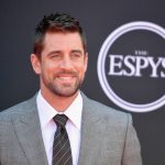 NFL player Aaron Rodgers attends The 2017 ESPYS at Microsoft Theater on July 12, 2017 in Los Angeles, California.  (Photo by Matt Winkelmeyer/Getty Images)