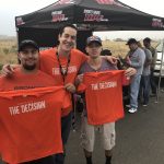 Listeners gather in Brighton on Day 2 of 104.3 The Fan's Training Camp 17 – The Decision shirt giveaway.