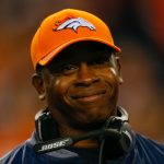 DENVER, CO - OCTOBER 15:  Head coach Vance Joseph of the Denver Broncos looks on from the sidelines before a game against the New York Giants at Sports Authority Field at Mile High on October 15, 2017 in Denver, Colorado. (Photo by Justin Edmonds/Getty Images)