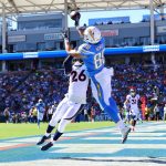 CARSON, CA - OCTOBER 22:  Darian Stewart #26 of the Denver Broncos interferes with the pass from Hunter Henry #86 of the Los Angeles Chargers during the first quarter at the StubHub Center on October 22, 2017 in Carson, California.  (Photo by Harry How/Getty Images)