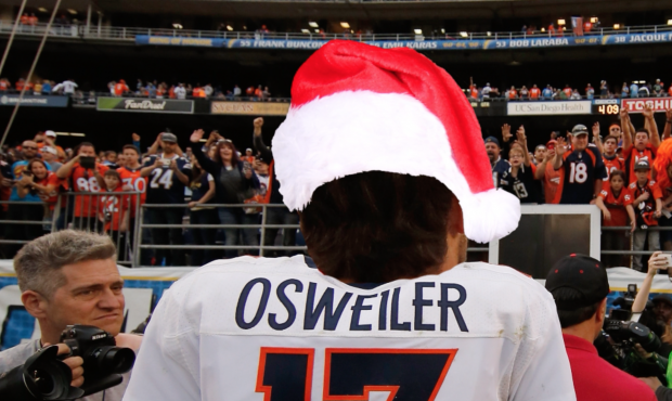 A photo illustration of Brock Osweiler for the "Jingle Bell Brock" video, a holidays parody song. (...