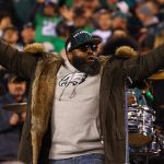The Roots perform during halftime of the NFC Championship game between the Philadelphia Eagles and the Minnesota Vikings at Lincoln Financial Field on January 21, 2018 in Philadelphia, Pennsylvania.  (Photo by Mitchell Leff/Getty Images)