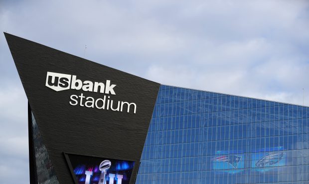 A general view of US Bank Stadium on January 31, 2018 in Minneapolis, Minnesota. Super Bowl LII wil...