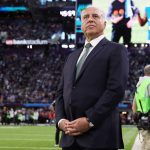 MINNEAPOLIS, MN - FEBRUARY 04:  Philadelphia Eagles owner Jeffrey Lurie takes the field prior to the game against the New England Patriots in Super Bowl LII at U.S. Bank Stadium on February 4, 2018 in Minneapolis, Minnesota.  (Photo by Elsa/Getty Images)