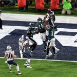 MINNEAPOLIS, MN - FEBRUARY 04:  Corey Graham #24 of the Philadelphia Eagles breaks up a pass intended for Rob Gronkowski #87 of the New England Patriots during the fourth quarter in Super Bowl LII at U.S. Bank Stadium on February 4, 2018 in Minneapolis, Minnesota.  (Photo by Hannah Foslien/Getty Images)