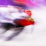 Dajing Wu of China skates on his way to winning gold in the Men's 500m Short Track Speed Skating Final on day thirteen of the PyeongChang 2018 Winter Olympic Games at Gangneung Ice Arena on February 22, 2018 in Gangneung, South Korea.  (Photo by Maddie Meyer/Getty Images)