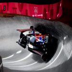 Justin Olsen of the United States pilots his sled during 4-man Bobsleigh training on day 14 of the Pyeongchang 2018 Winter Olympics on February 23, 2018 in Pyeongchang-gun, South Korea.  (Photo by Tom Pennington/Getty Images)