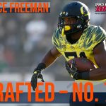 RB Royce Freeman – 6-foot, 238 pounds — Broncos third-round pick (71st-overall):  At Oregon, Freeman was selected to the second-team Pac-12 All-Conference squad as a senior. He was a semifinalist for both the Maxwell and Doak Walker awards. Freeman was also invited to the 2018 Reese's Senior Bowl and NFL Scouting Combine.