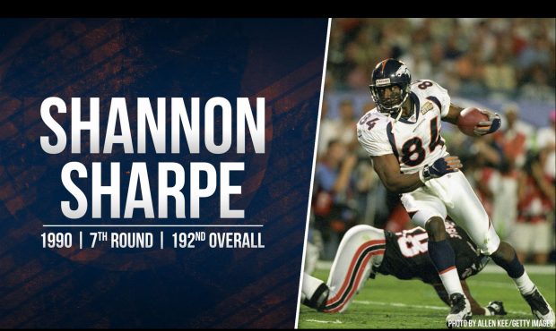 A seventh-round draft pick (192nd overall) of the 1990 NFL Draft, tight end Shannon Sharpe is Sport...