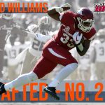 RB David Williams – 6-foot-1, 230 pounds – #Broncos seventh-round pick (226th-overall):  In 42 career college games (six starts), Williams rushed for 1,467 yards and 13 touchdowns. After playing three seasons at South Carolina, he transferred to Arkansas last year.