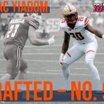 CB Isaac Yiadom – 6-foot-1, 190 pounds – #Broncos third-round pick (99th-overall):  In his final season at Boston College, Yiadom started all 13 games at cornerback, racking up 53 tackles and coming in second among his teammates with seven passes defensed.  Yiadom also played for Broncos coaching staff at the Senior Bowl in January.