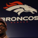 ENGLEWOOD, CO - APRIL 29:  Von Miller of the Denver Broncos speaks to the media at Dove Valley on April 29, 2011 in Englewood, Colorado. Miller, a projected outside linebacker in head coach John Fox's new 4-3 scheme, was selected second overall from Texas A&M. (Photo by Justin Edmonds/Getty Images)