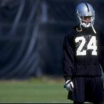 21 Jul 1998:  Defensive back Charles Woodson #24 of the Oakland Raiders looks on during the 1998 Oakland Raiders Training Camp in Napa, California. Mandatory Credit: Jed Jacobsohn  /Allsport