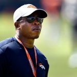 Denver Broncos head coach Vance Joseph on the first day of Broncos OTA's at the UCHealth Training Center in Englewood. May 22, 2018 Englewood, Colorado. (Photo by Joe Amon/The Denver Post via Getty Images)