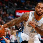 Jameer Nelson (28) of the Denver Nuggets controls the ball against the Houston Rockets at Pepsi Center on March 7, 2015, in Denver. (Photo by Doug Pensinger/Getty Images)