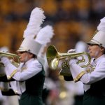 DENVER - AUGUST 31:  The Colorado State University Rams band performs prior to facing the University of Colorado Buffaloes at Invesco Field at Mile High on August 31, 2008 in Denver, Colorado. Colorado defeated Colorado State 38-17 to win the Centennial Cup.  (Photo by Doug Pensinger/Getty Images)