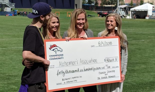 (From left) Patrick, Christianna, Brittany, and Annabel Bowlen, children of Denver Broncos owner Pa...