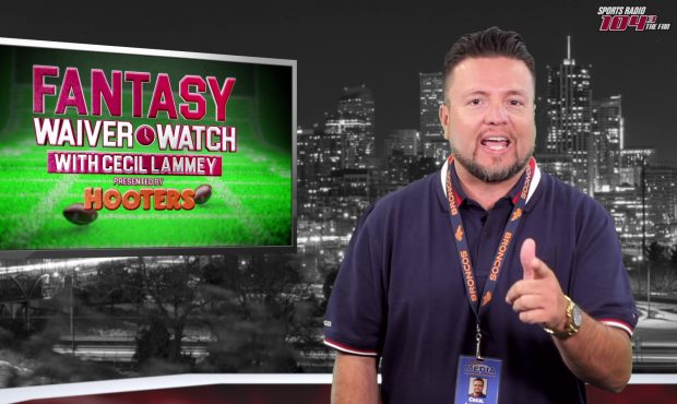 In this week's "Fantasy Waiver Watch," presented by Hooters, Cecil Lammey says you should run to th...