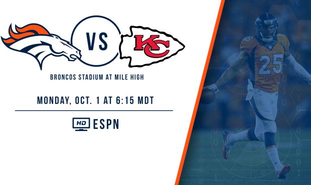 The Denver Broncos welcome in the red-hot Kansas City Chiefs to Broncos Stadium at Mile High for a ...