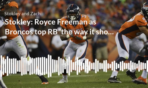 "Stokley and Zach" co-host Brandon Stokley said the Denver Broncos reportedly naming Royce Freeman ...