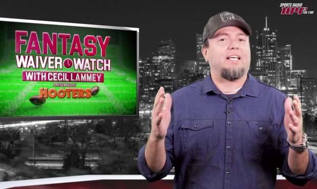 This week on Fantasy Waiver Watch, presented by Hooters, Cecil Lammey says to keep a lookout for a ...