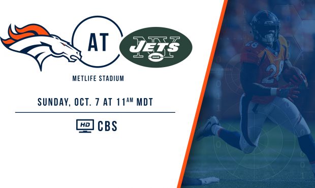 The Denver Broncos travel to the Meadowlands to take on the New York Jets on Sunday with the hopes ...