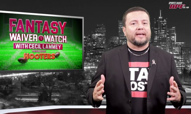 In this week's Fantasy Waiver Watch, presented by Hooters, Cecil Lammey says fantasy owners need to...