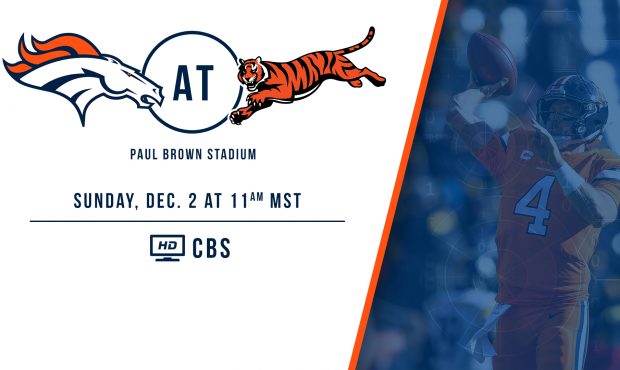 The Denver Broncos try to extend their winning streak to three games as they head on the road to ta...