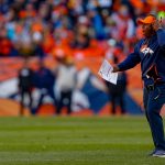 Head coach Vance Joseph of the Denver Broncos works along the sideline during the second quarter of a game against the Pittsburgh Steelers at Broncos Stadium at Mile High on November 25, 2018 in Denver, Colorado. (Photo by Justin Edmonds/Getty Images)