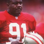 10 Sep 1995:  Defensive end Alfred Williams of the San Francisco 49ers during a 41-10 win over the Atlanta Falcons at 3COM park in San Francisco, California. Mandatory Credit: Mike Powell/ALLSPORT