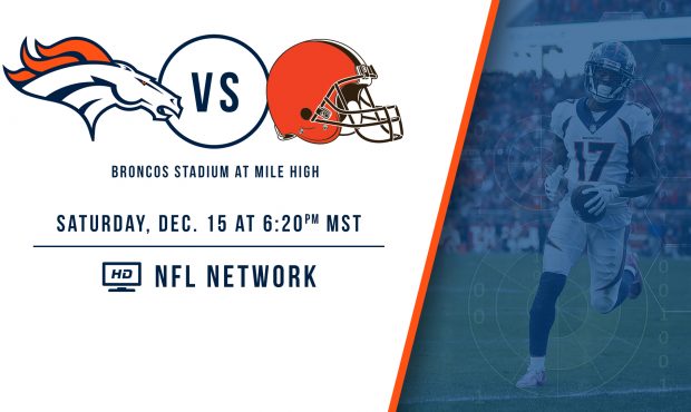 The Denver Broncos look to get back on the winning track in prime time, taking on the Cleveland Bro...