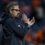 Head coach Gregg Williams of the Cleveland Browns stands on the field before a game against the Denver Broncos at Broncos Stadium at Mile High on December 15, 2018 in Denver, Colorado. (Photo by Dustin Bradford/Getty Images)