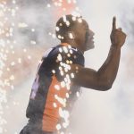 Courtland Sutton (14) of the Denver Broncos is introduced to the game against the Cleveland Browns. The Denver Broncos hosted the Cleveland Browns at Broncos Stadium at Mile High in Denver, Colorado on Saturday, December 15, 2018. (Photo by AAron Ontiveroz/The Denver Post via Getty Images)