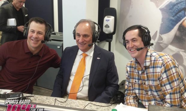 New Denver Broncos head coach Vic Fangio sat down with "Stokley and Zach" following his introductor...