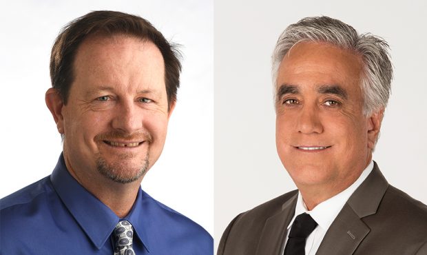 The Denver Post's Patrick Saunders (left) and ESPN's Pedro Gomez will be joining 104.3 The Fan to s...
