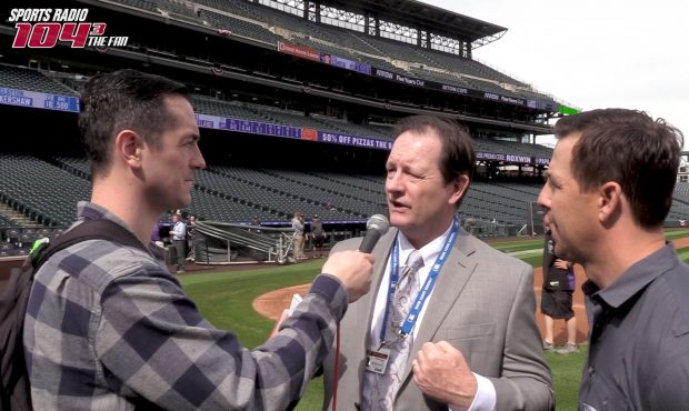 The Denver Post reporter Patrick Saunders joined "Stokley and Zach" on the surface of Coors Field a...