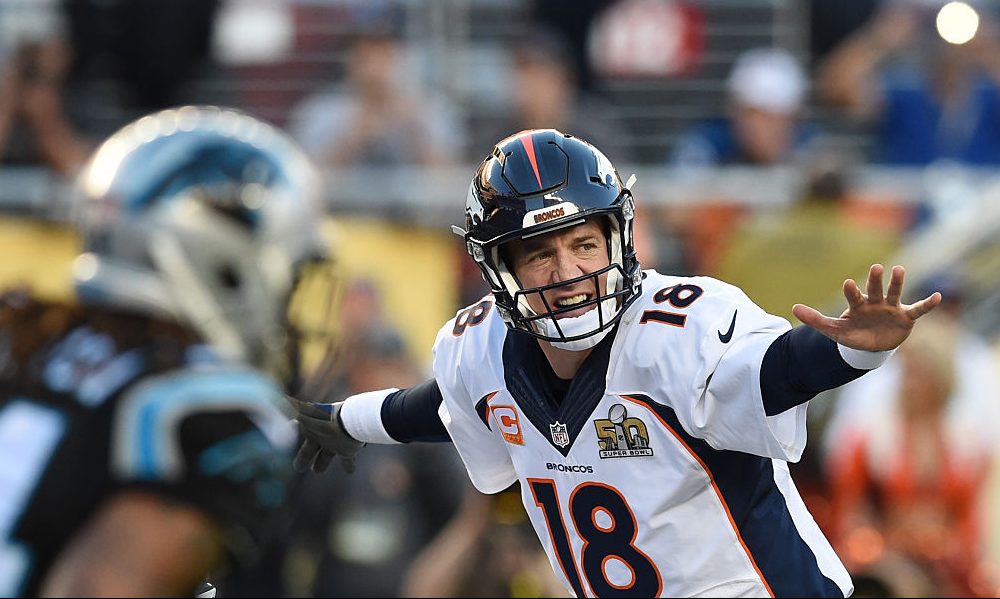 Broncos' Defense Bruises Tom Brady, Lifting Peyton Manning to