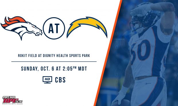Week 5 – Broncos at Chargers...