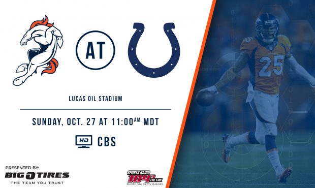 Game Day Notes – Broncos at Colts...