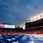 DENVER, CO - OCTOBER 17:  A general view of the stadium as planes fly over during the National Anthem before a game between the Kansas City Chiefs and Denver Broncos at Empower Field at Mile High on October 17, 2019 in Denver, Colorado. (Photo by Justin Edmonds/Getty Images)