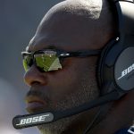 Head coach Anthony Lynn of the Los Angeles Chargers on the sidelines during the second quarter against the Denver Broncos at Dignity Health Sports Park on October 06, 2019 in Carson, California. (Photo by Harry How/Getty Images)