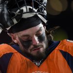 DENVER, CO - OCTOBER 17: Derek Wolfe (95) of the Denver Broncos walks off of the field after the defense stopped the Kansas City Chiefs during the fourth quarter of Kansas City's 30-6 win on Thursday, October 17, 2019. (Photo by AAron Ontiveroz/MediaNews Group/The Denver Post via Getty Images)