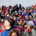 ORCHARD PARK, NEW YORK - NOVEMBER 24: Fans tailgate before an NFL game between the Buffalo Bills and the Denver Broncos at New Era Field on November 24, 2019 in Orchard Park, New York. (Photo by Bryan M. Bennett/Getty Images)