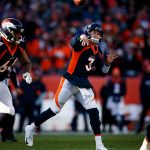 DENVER, CO - DECEMBER 1:  Quarterback Drew Lock #3 of the Denver Broncos throws a pass during the first quarter against the Los Angeles Chargers at Empower Field at Mile High on December 1, 2019 in Denver, Colorado. (Photo by Justin Edmonds/Getty Images)