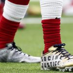 HOUSTON, TEXAS - DECEMBER 08:   Keion Crossen #35 of the Houston Texans wears special cleats for warmups before the game against the Denver Broncos at NRG Stadium on December 08, 2019 in Houston, Texas. (Photo by Tim Warner/Getty Images)