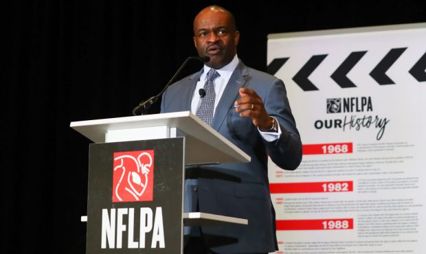 DeMaurice Smith the Executive Director of the National Football League Players Association speaks d...